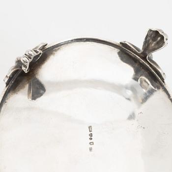 Sockerskrin, silver, gustaviansk stil, Norrköping 1916.