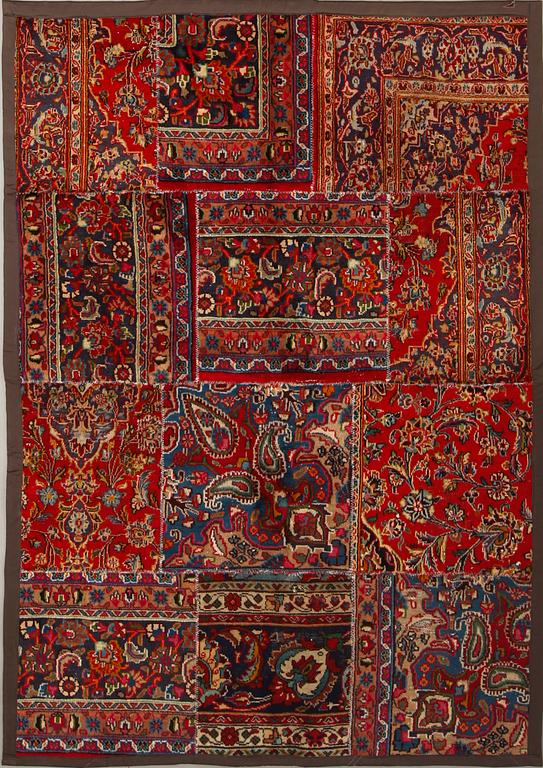 MATTA, orient, patchwork. 200 x 140 cm.