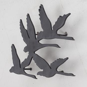 Väggdekorationer, 2 st, bland annat Ragnar Andersson.