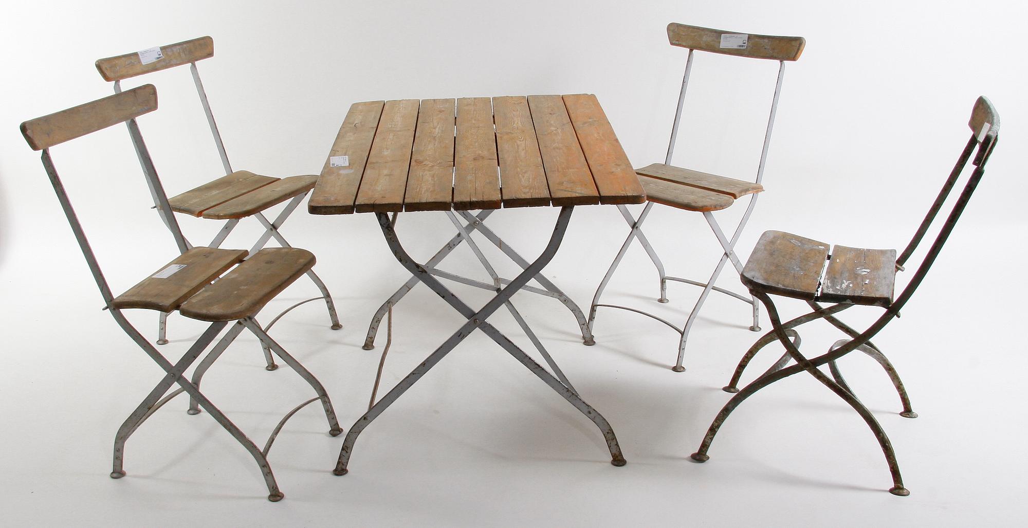 UTEMÖBLER, sk bryggerimodell, 1900-talets början.