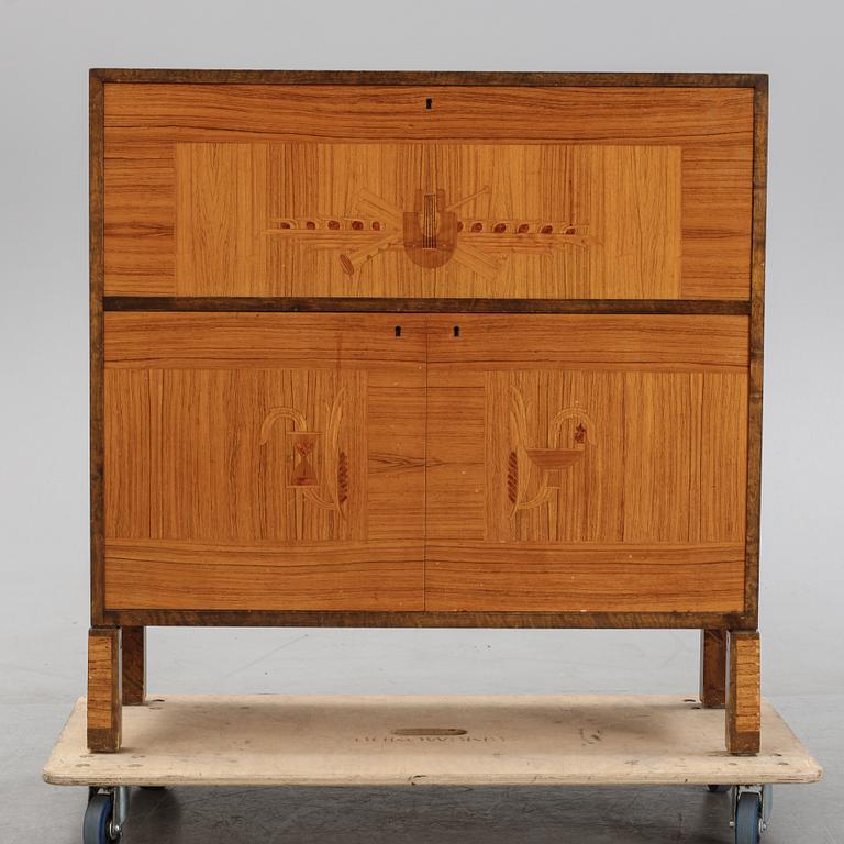 A secretaire from  A-B Svenska Möbelfabrikerna, Bodafors, possibly by Axel Larsson, 1930's.