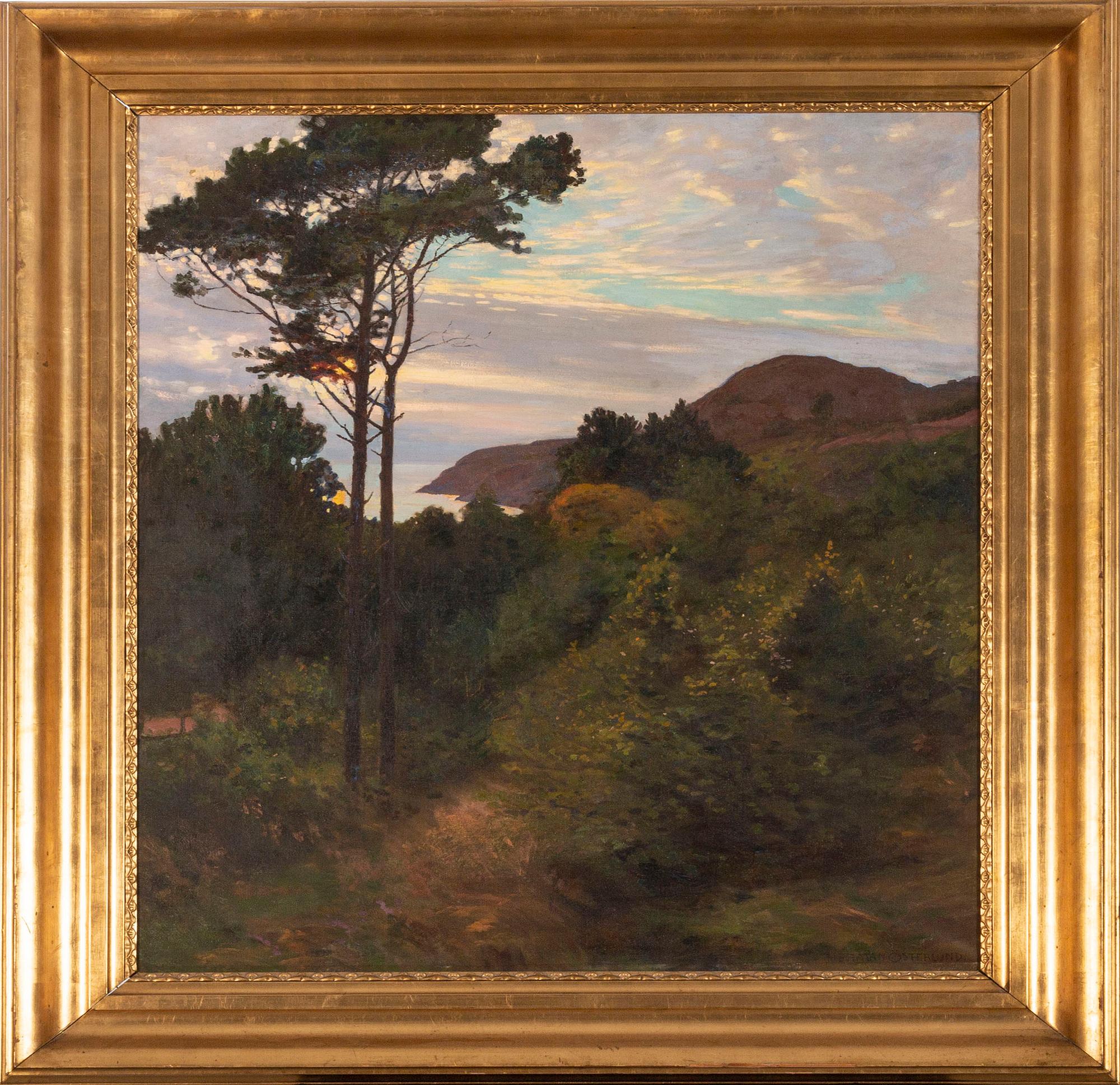 HERMAN ÖSTERLUND, oil on canvas sgined.