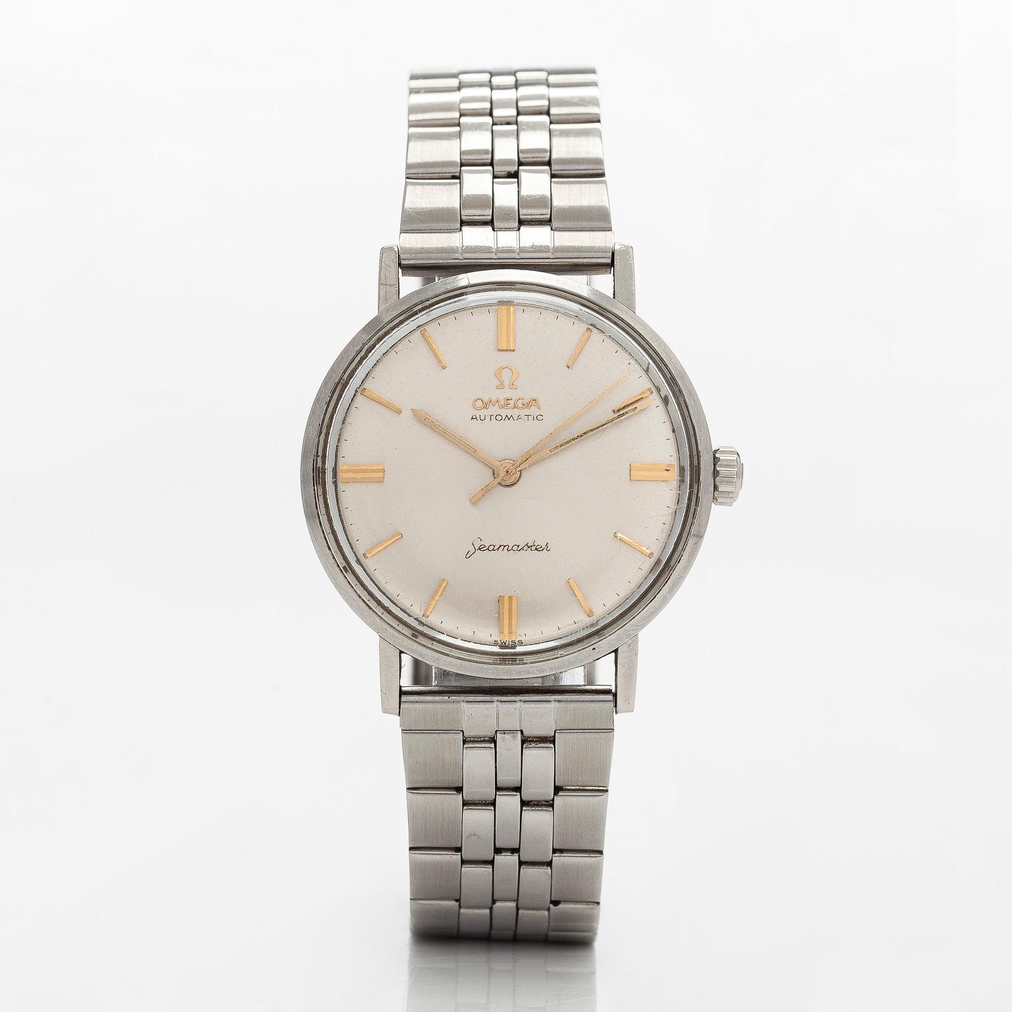 Omega, Seamaster, rannekello, 34 mm.