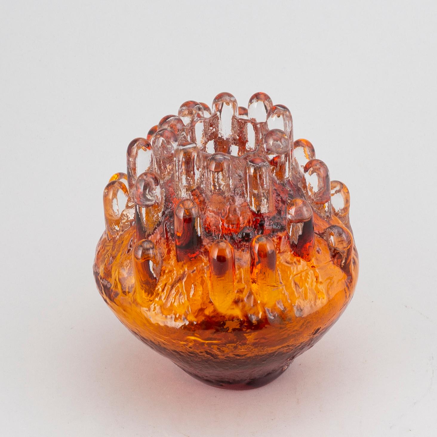 GÖRAN WÄRFF, a glass sculpture, signed Kosta,
