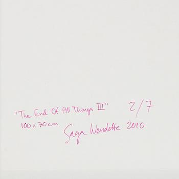 Saga Wendotte, "The End of All Things III", 2010.