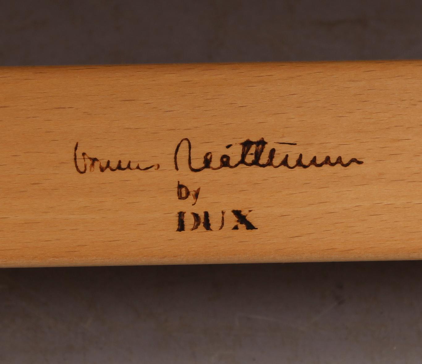 FÅTÖLJER, 1 par, "Pernilla", Bruno Mathsson, DUX, 1900-talets andra hälft.