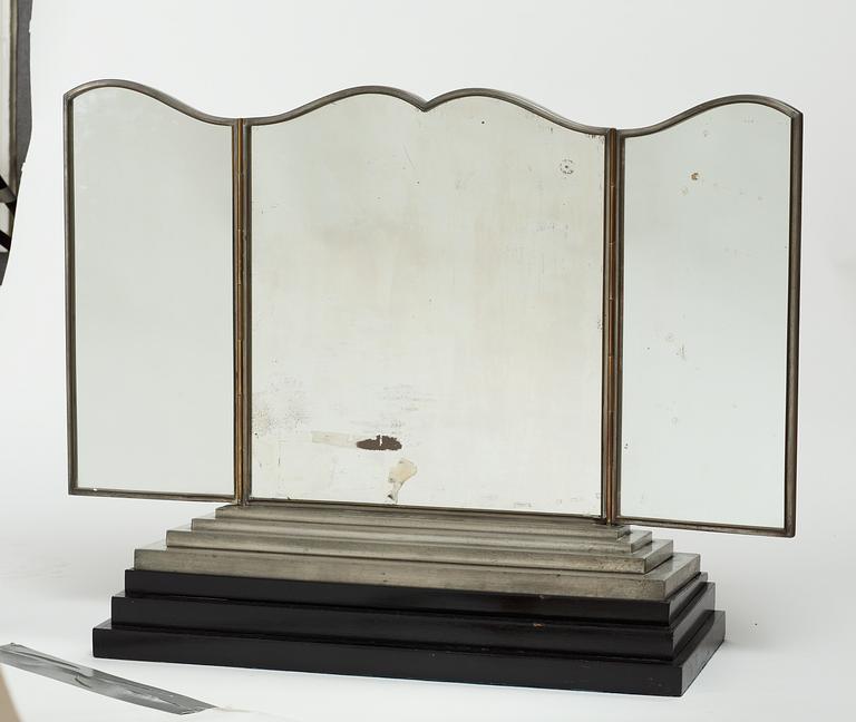 A pewter mirror, Svenskt Tenn, Stockholm 1928.