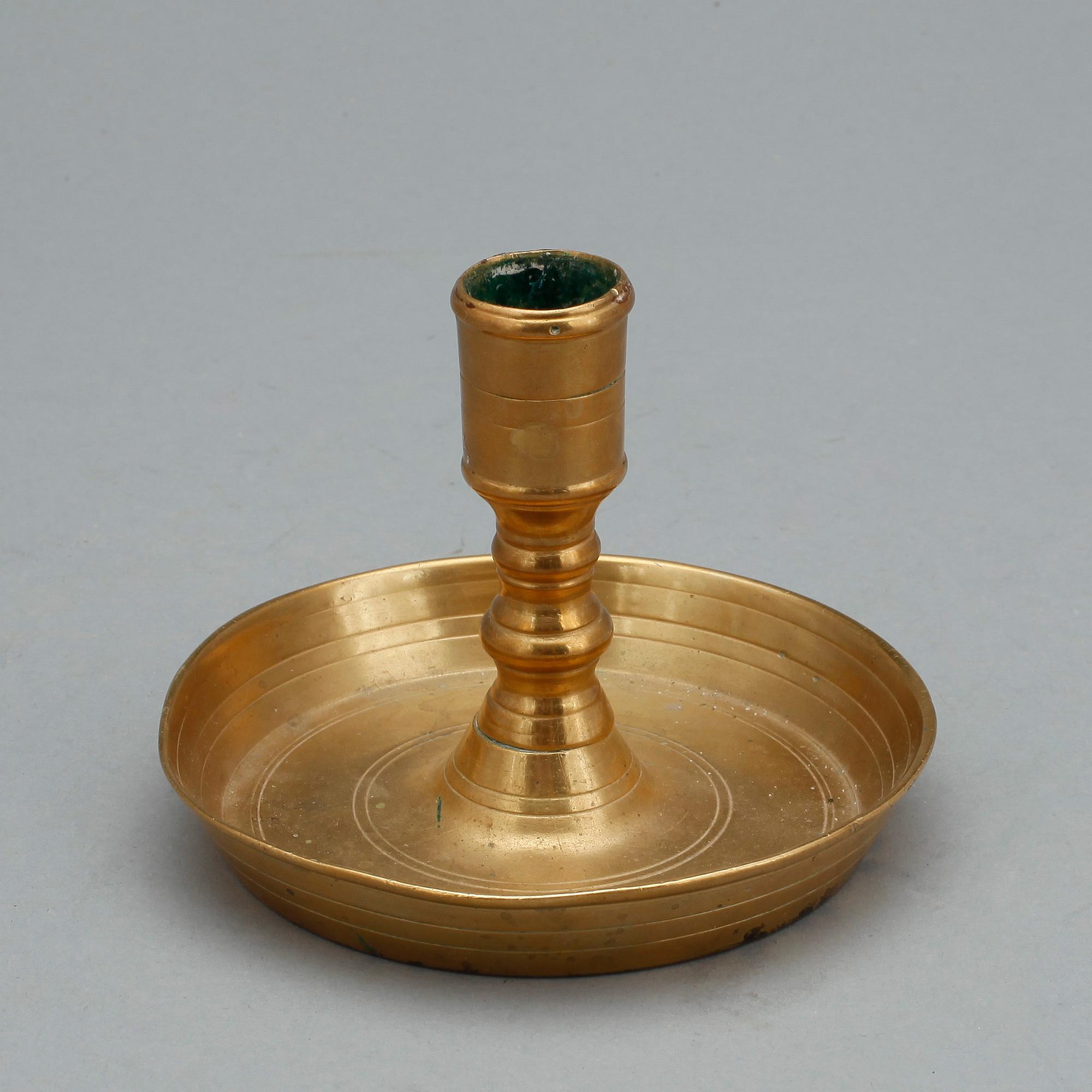 LJUSSTAKE, senbarock, 1700-tal,