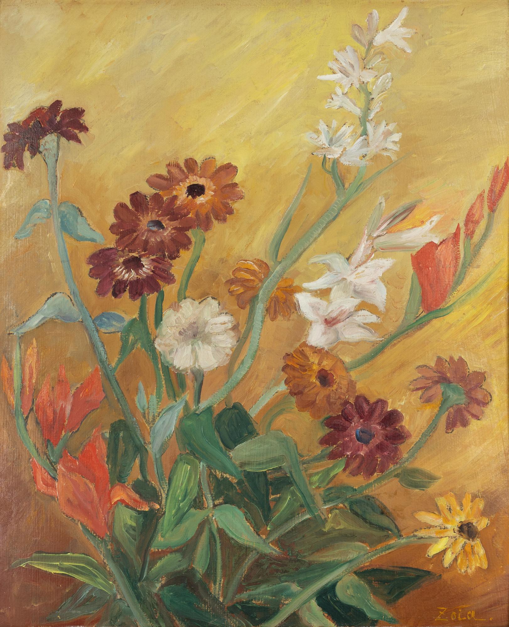 Zoia Krukovskya Lagerkrans, Blomsterstilleben.