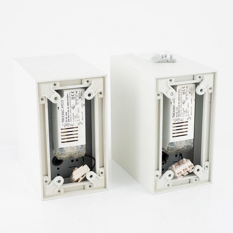 Flos, a pair of 'Compass Box' ceiling lights.