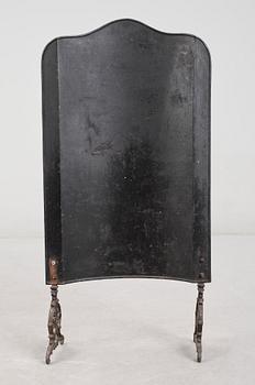 ELDSKÄRM, plåt, 1800-talets slut.