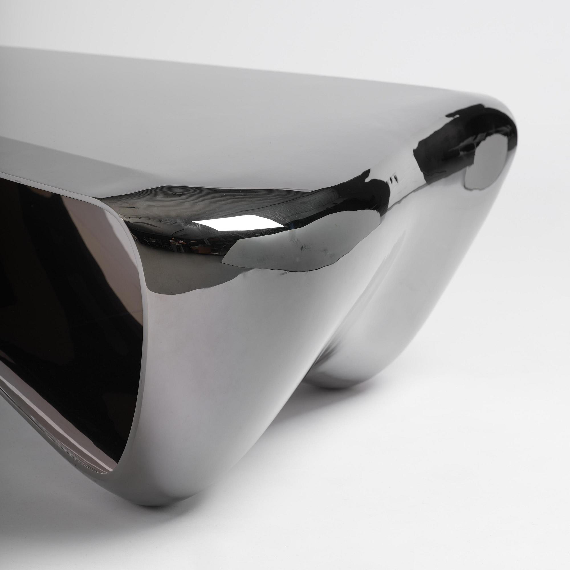 Johan Jonsson, a "Luscious Two" (Black Edition) coffee table/sculpture, ed. 6 + 2 AP, executed 2013-2014.