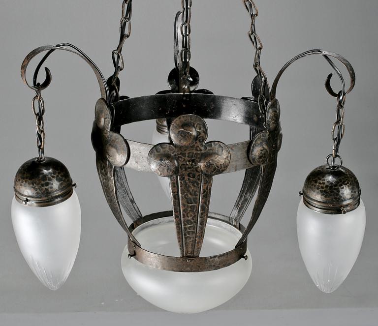 TAKLAMPA, jugend, omkring år 1900.