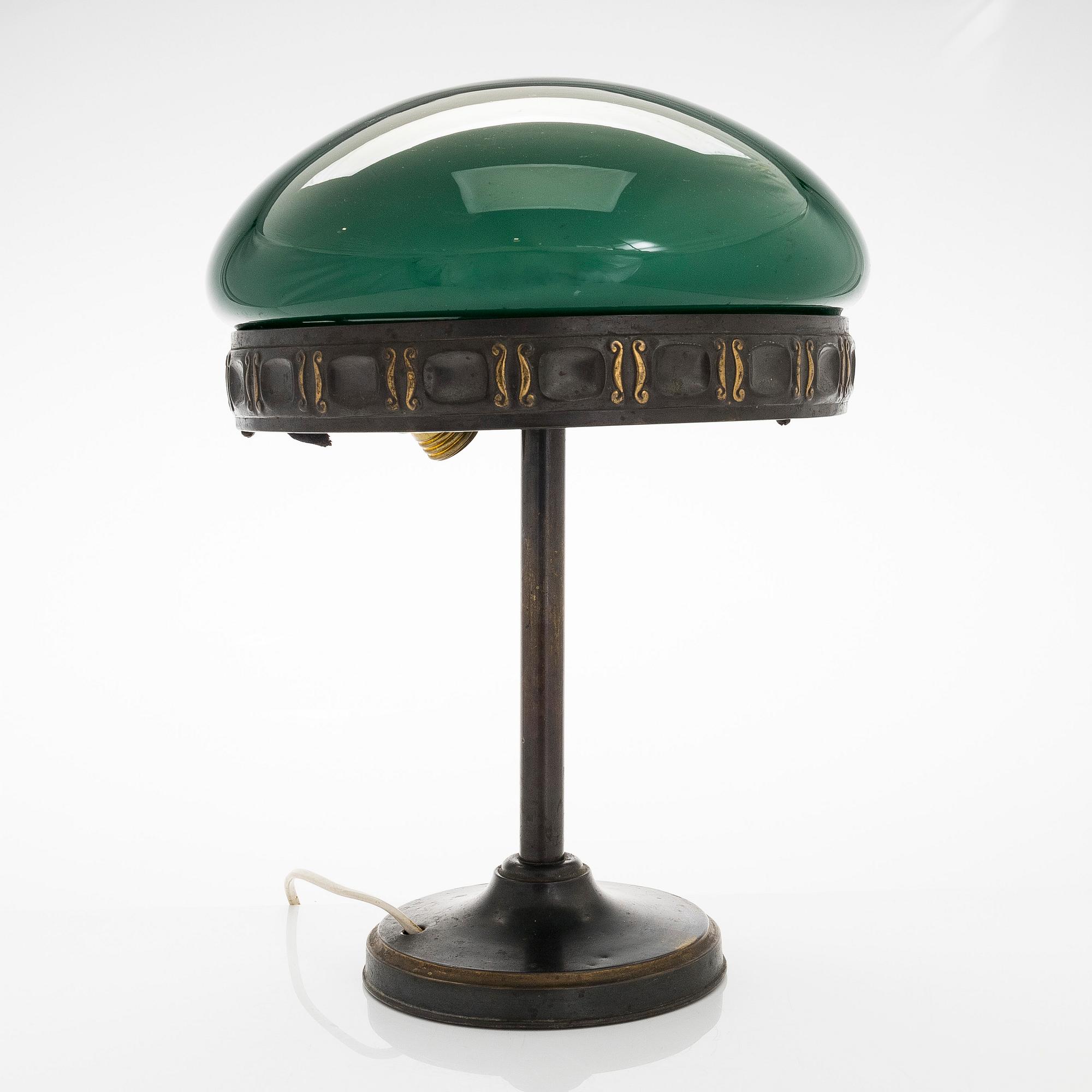 Bordslampa, Jugend, 1900-talets början.