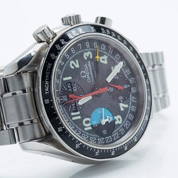 OMEGA, Speedmaster Mk40 , "Schumacher", armbandsur, diameter ca 39 mm.