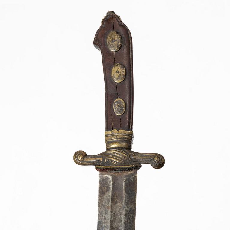 Hunting sword, 18th century.