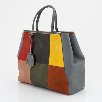 Fendi, a multi color shopping bag.