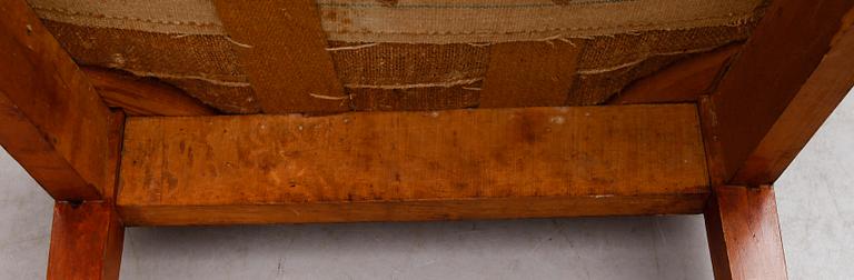 KARMSTOLAR, 1 par, Karl Johan, 1800-talets mitt.