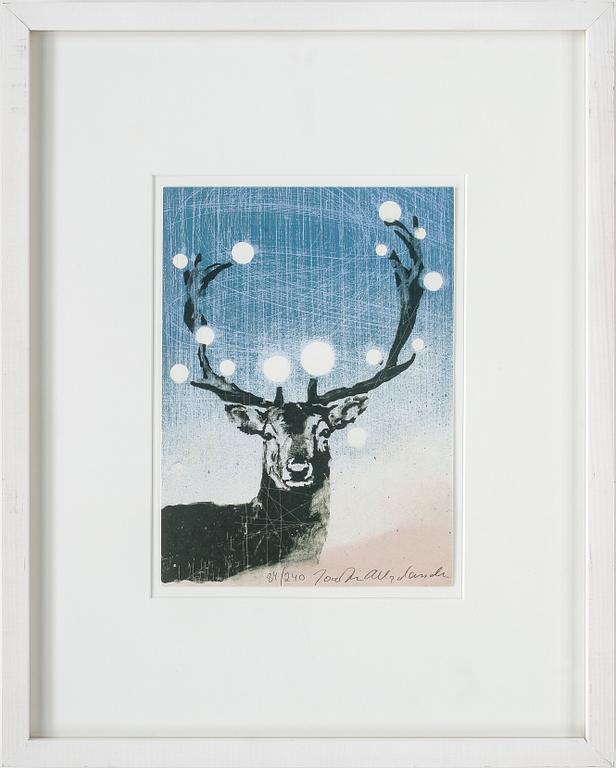 JOAKIM ALLGULANDER, färglitografi, signerad och numrerad 84/240.