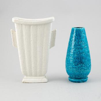 Gunnar Nylund, two stoneware vases for Rörstrand.