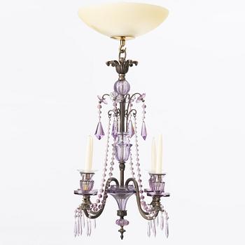 Chandelier, first half of the 20th century.