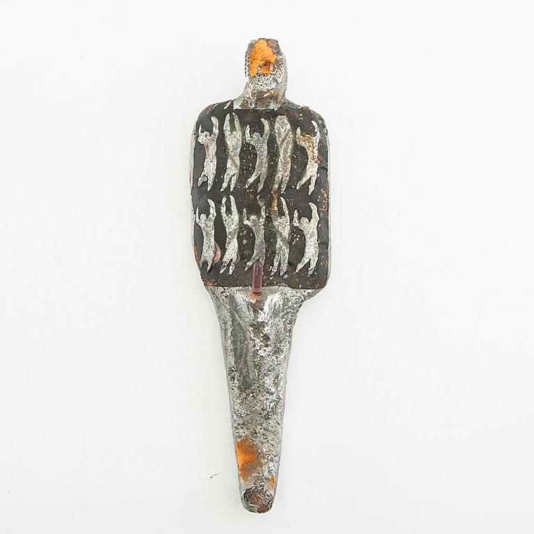 Bertil Vallien, unique sculpture, Kosta Boda.