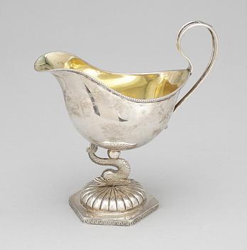 SÅSSNIPA, silver, empire, oidentifierad mästare, Jönköping, 1822. Tot vikt ca 250g.
