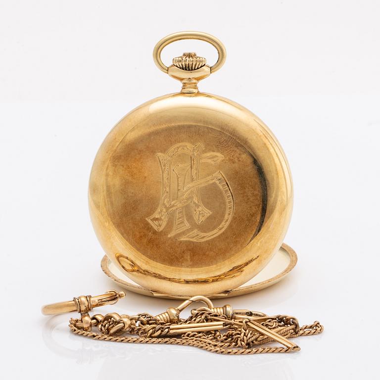 ALPINA, pocket watch, savonett, 51 mm.