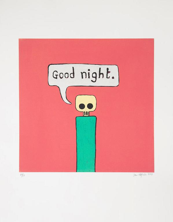 Jan Håfström, "Good night" from the series Life as Such.