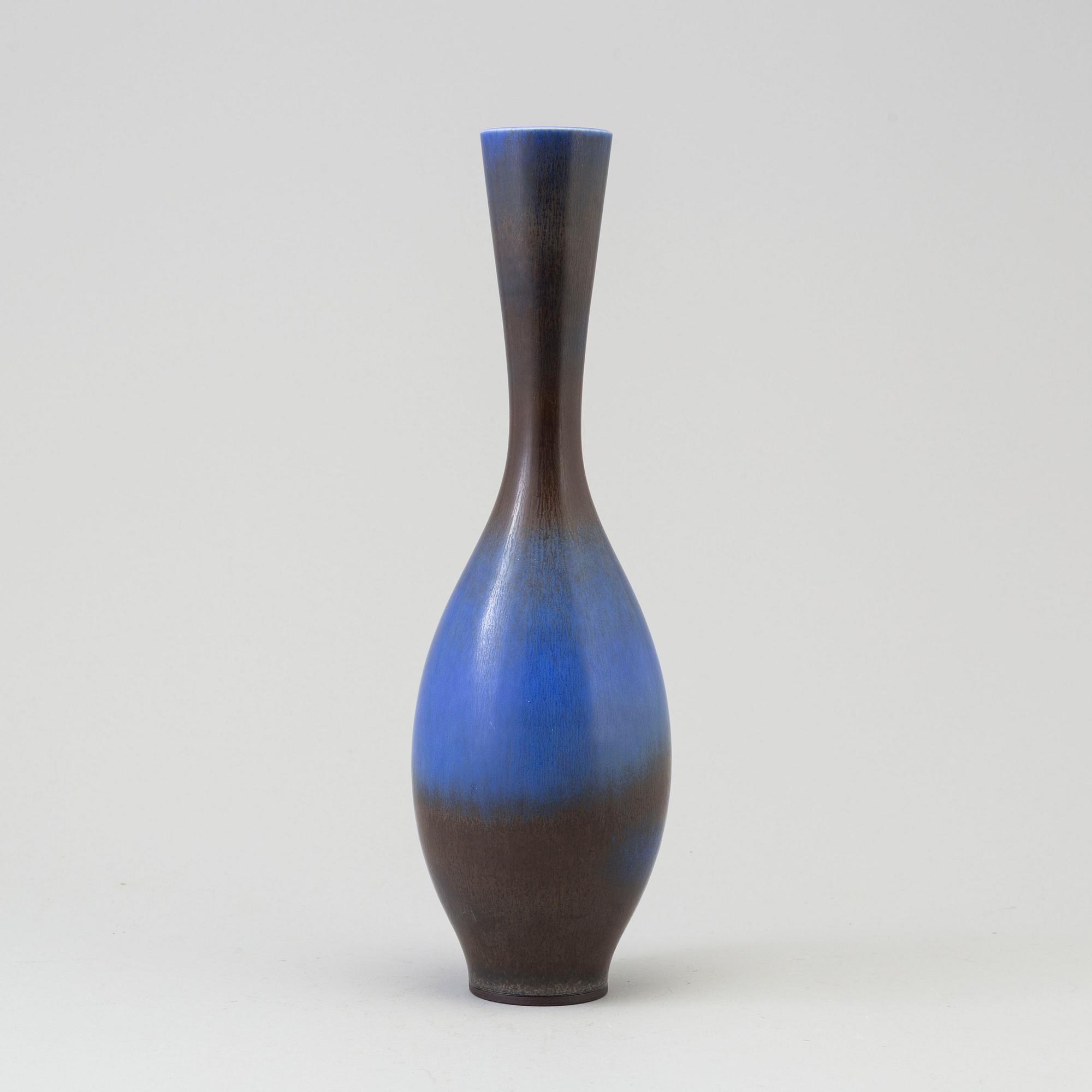 BERNDT FRIBERG, vas, stengods, Gustavsbergs studio 1962.