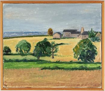 SISSEL WIBOM, oil on canvas, signed SW.