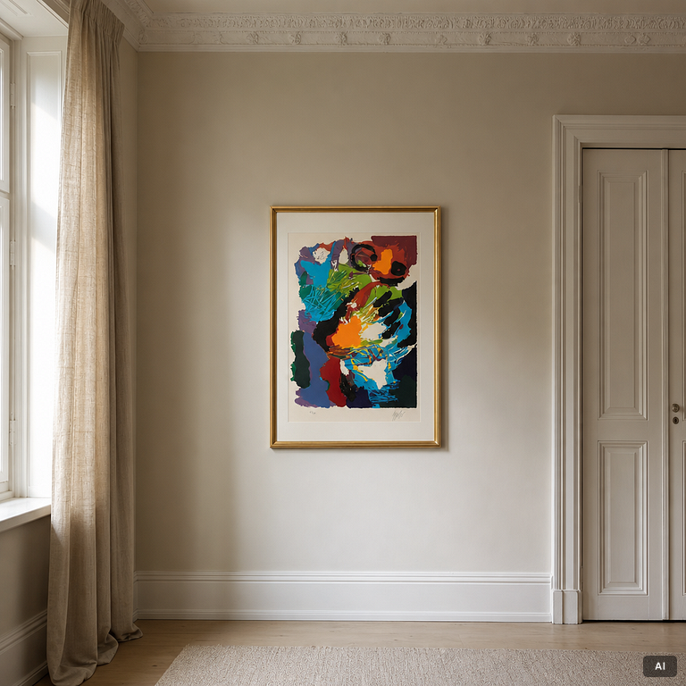 Karel Appel, Utan titel.