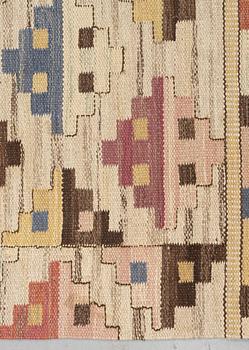 Märta Måås-Fjetterström, a carpet, "Munka-Ljungby", flat weave, ca 
 217,5 x 140 cm, signed AB MMF.