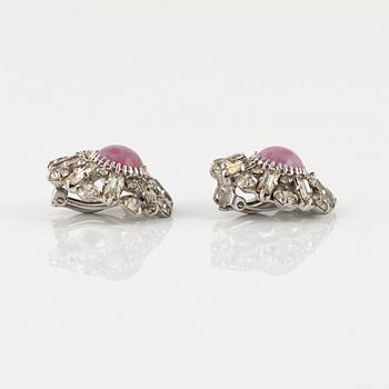 Christian Dior, earrings, Mitchel Maer, 1952-1956.