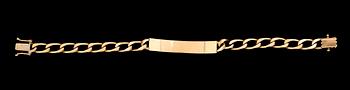 ARMBAND, 18K guld. Vikt ca 22 g.