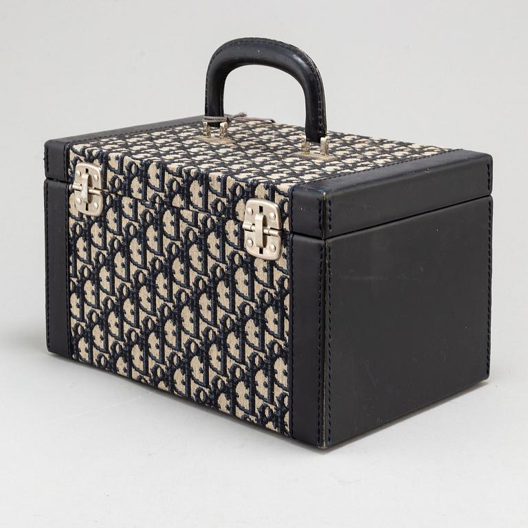 CHRISTIAN DIOR, a monogram canvas beautybox.