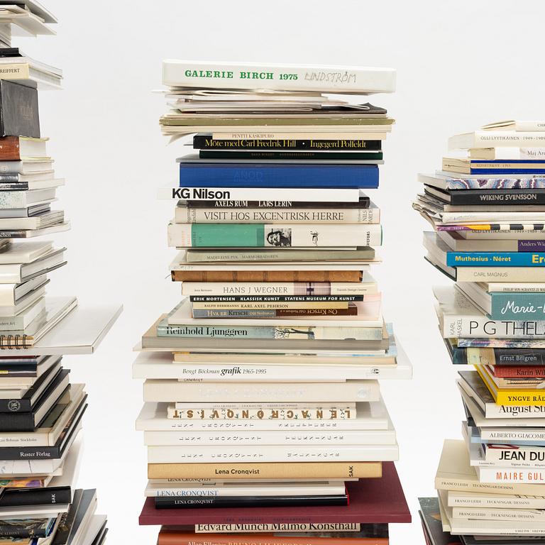 Lars Wetterling's art library.