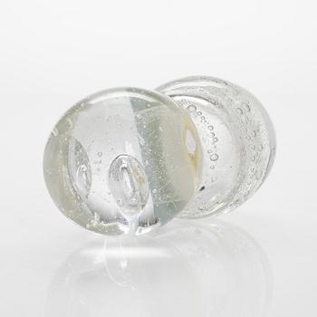 Tiina Nordström, konstglas, signerad Tiina Nordström, Iittala 1992.