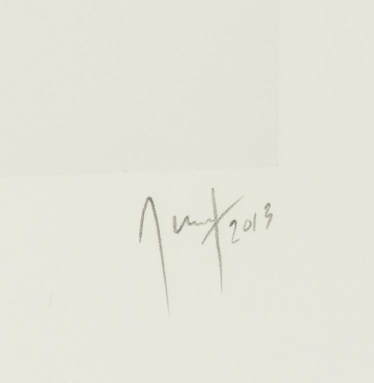 Ulf Rollof, pigment print, signerad och daterad 2013. Ed 003/100.