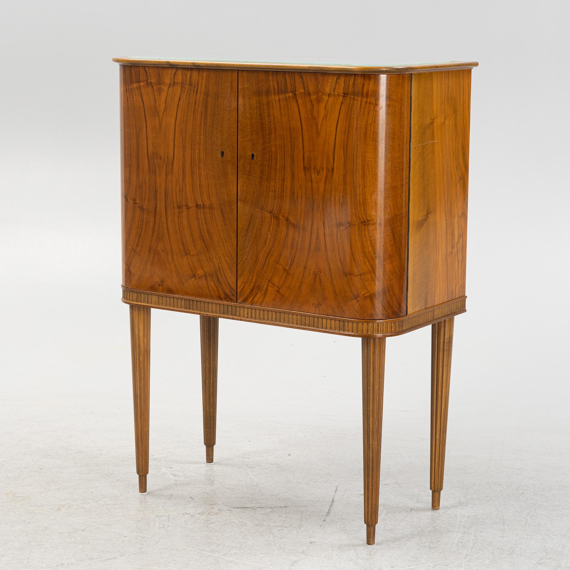 A Swedish Modern bar cabinet, AB Förenade Möbelfabrikerna, Lindköping, 1940's/50's.