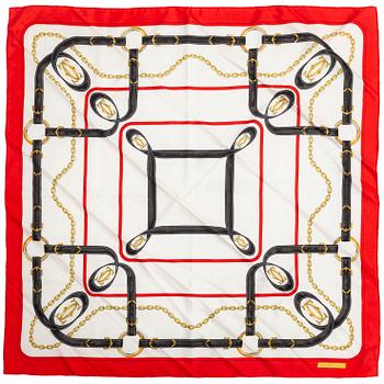2 Cartier scarves.