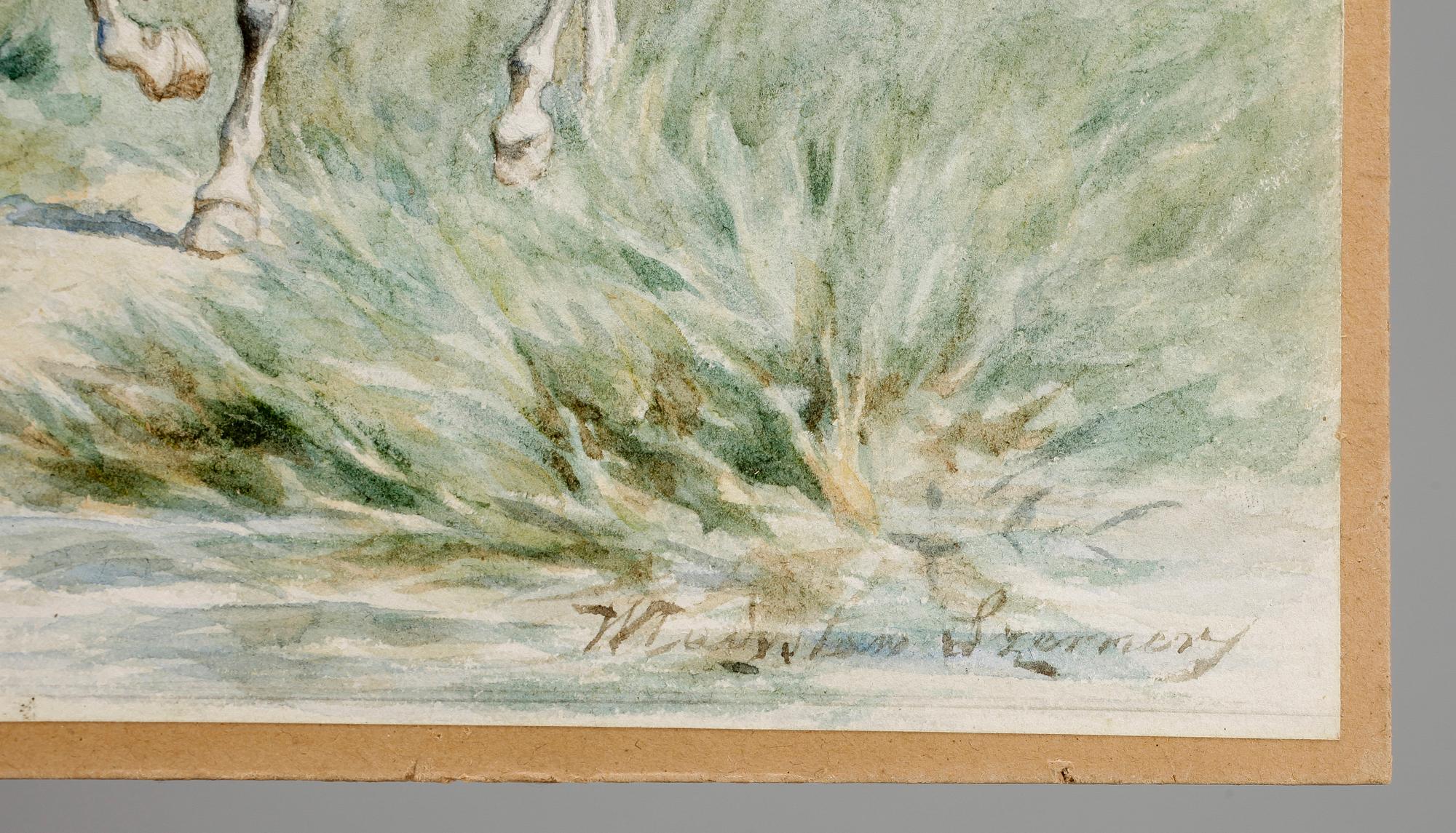 WLADYSLAW SZERNER, akvarell m täckvitt, sign Szerner.