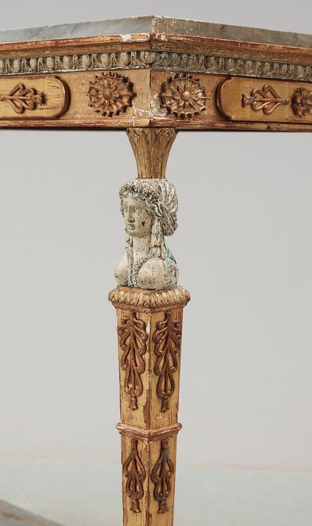 KONSOLBORD. Sengustavianskt stockholmsarbete, omkring år 1800.