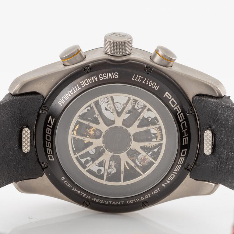 Porche design, armbandsur, flyback-kronograf, 42 mm.