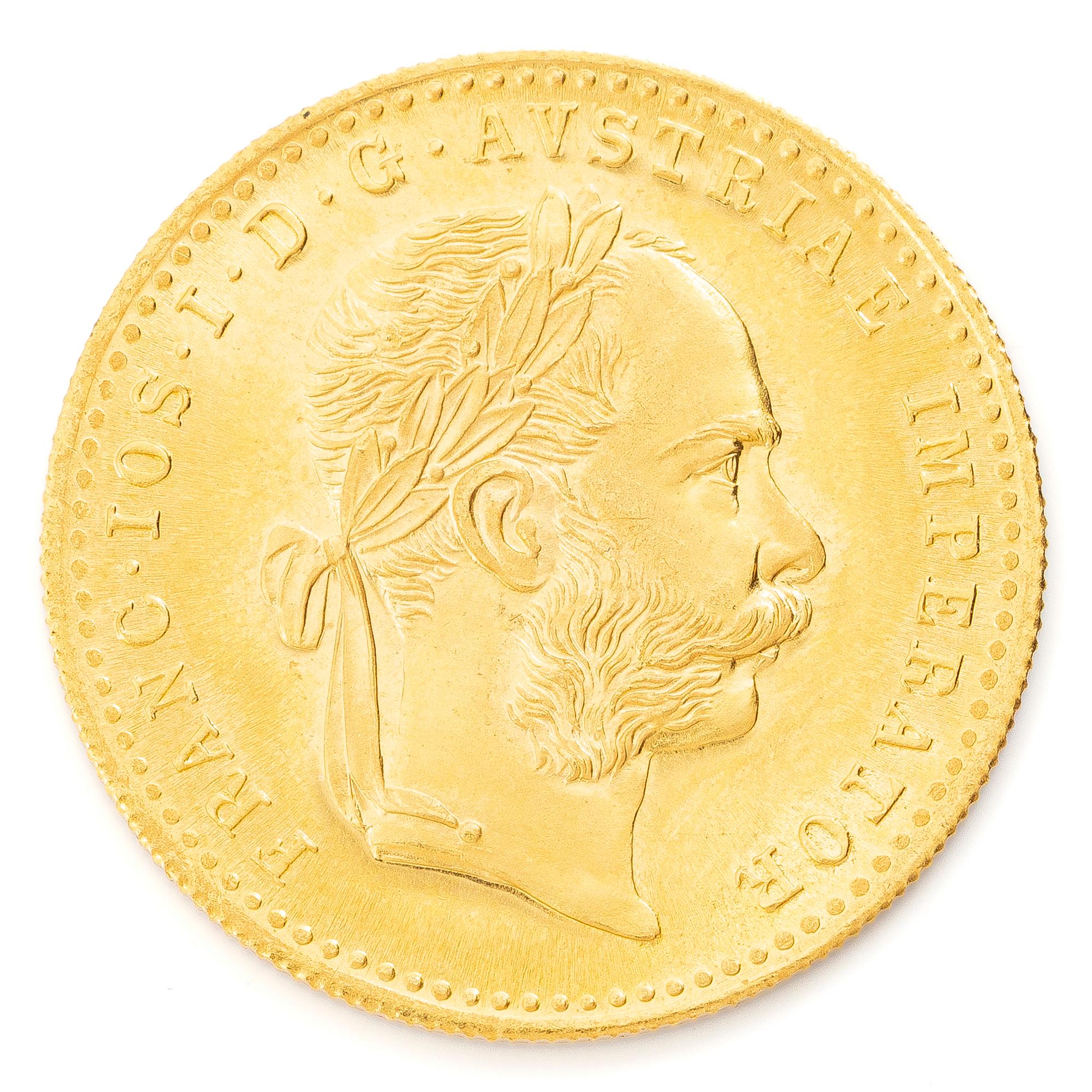 Guldmynt, Österrike-Ungern, Franz Joseph,  1 Ducat, 1915.