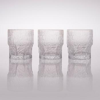 A Set of 20 Aslak Glasses by Iittala 1970-88.