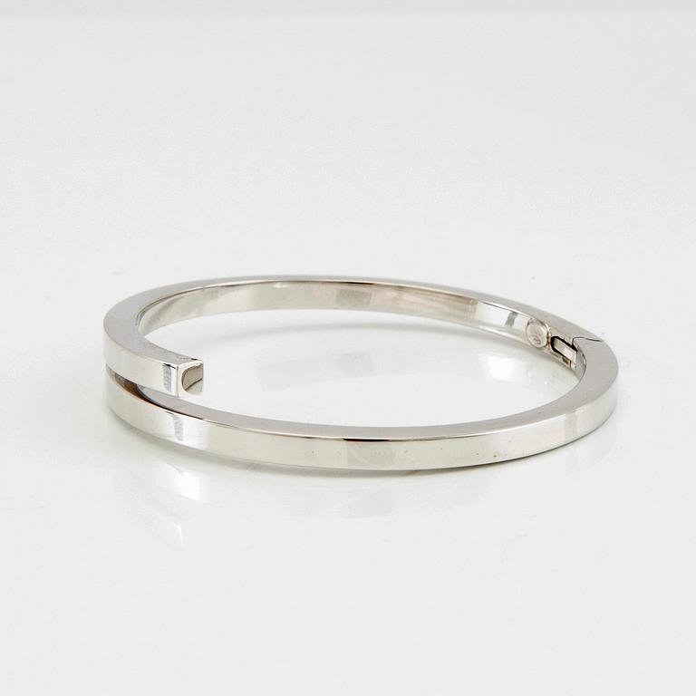 Stelt armband 18K vitguld, Cecchinato Trissino Vicenza Italy.