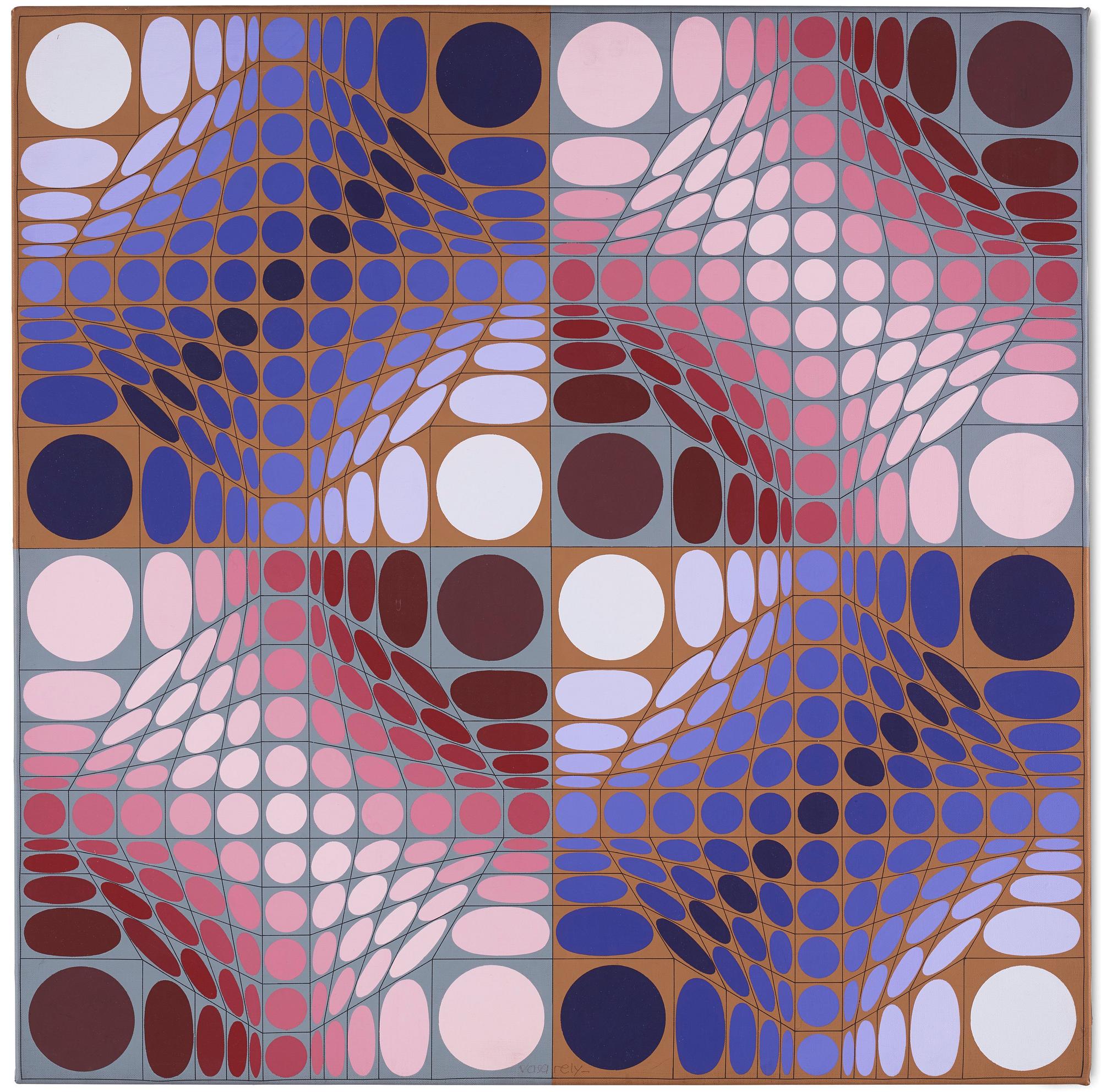 Victor Vasarely, "TELEK".