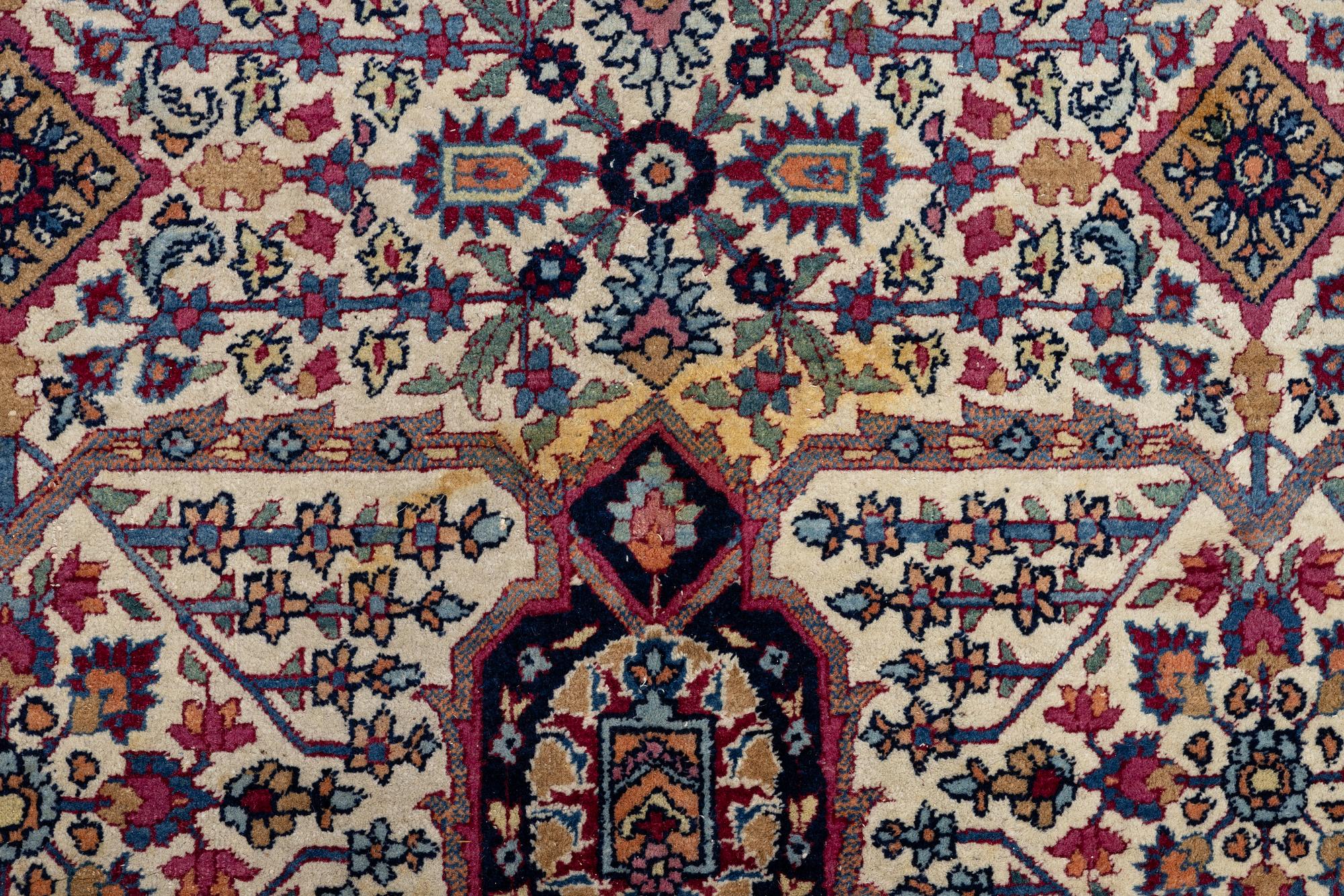 A Yazd carpet, southeast Persia. ca 425 x 315 cm.