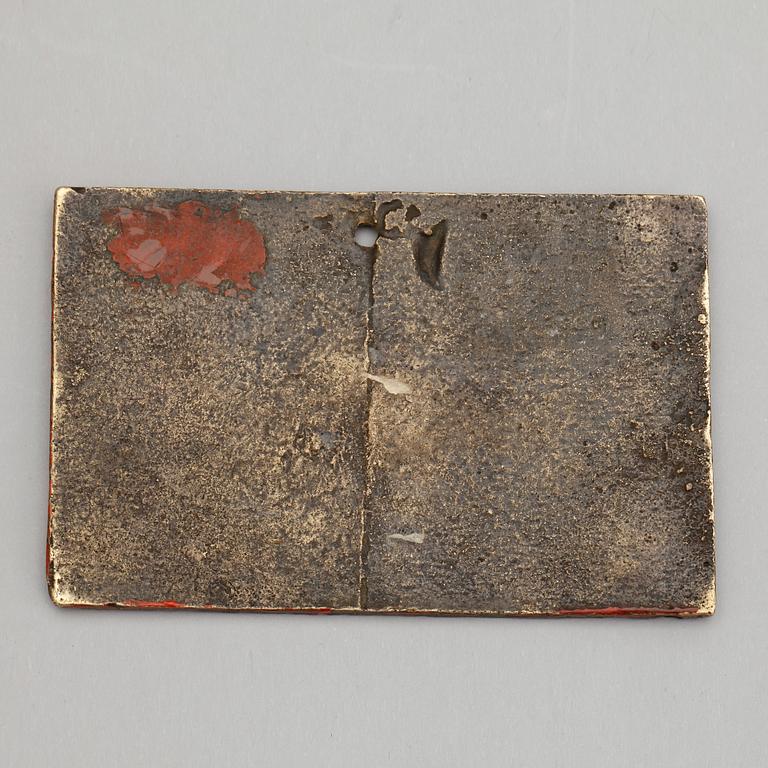 RELIEF, brons, 1600/1700-tal.